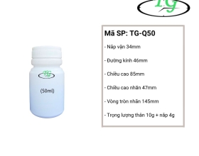 Chai Nhựa 50ml